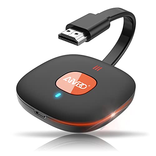 Wireless HDMI Adapter, DRYMOKINI Wireless HDMI Dongle für TV, Wi-Fi HDMI Display Dongle Screen Mirroring, Video-Unterstützung für Android/Windows/OS/Mac OS mit Miracast/DLNA/Airplay Monitor/Projektor von DRYMOKINI