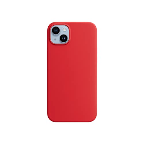 DS-Lux Premium Silikonhülle, Hülle mit Magnet kompatibel für iPhone 12/ für iPhone 12 Pro/für iPhone 13/ für iPhone 13 Pro/für iPhone 13 Pro Max, Größen Name: iPhone 12/12 Pro, Farbe: Red von DS-Lux