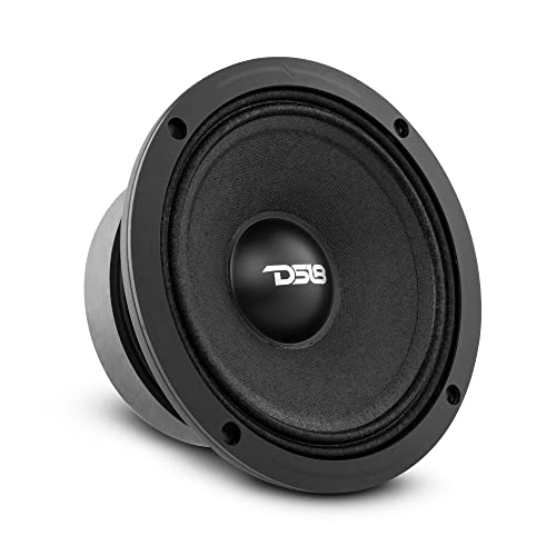 DS18 1 PRO-ZXi6M Mitteltöner 16,5 cm 165 mm 6,5", 300 Watt rms 600 Watt max, Impedanz 8 Ohm, Empfindlichkeit 97 db spl, Party, Lautsprecher, Zuhause, 1 Stück von DS18