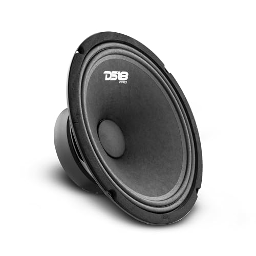 DS18 Car Midrange Speaker 10" Inch 660w Watt 8Ohm Bass Loudspeaker PRO-GM10 von DS18