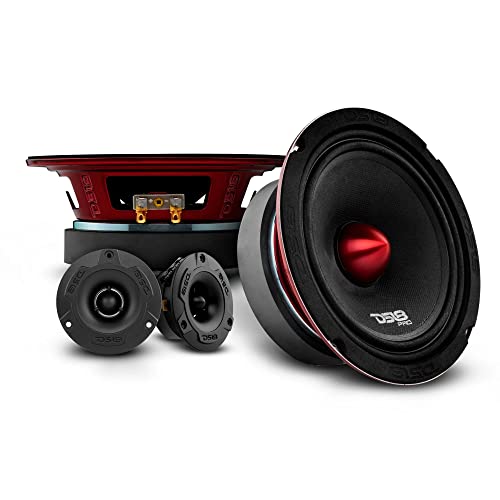 DS18 Car Speaker Tweeters 6.5" Inch 500w Watt 4Ohm Combo Package PRO-X6.4BMPK DS18 Car Speaker Tweeters 6.5" Inch 500w Watt 4Ohm Combo Package PRO-X6.4BMPK von DS18