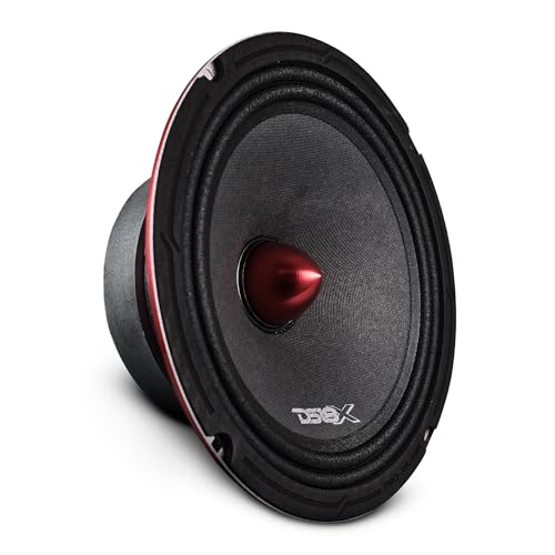 DS18 PRO-X8BM PRO Series 8 Zoll Mitteltöner Lautsprecher 300 Watt RMS, 600 Watt Max Leistung DS18 PRO-X8BM PRO Series 8 Zoll Mitteltöner Lautsprecher 300 Watt RMS, 600 Watt Max Leistung von DS18