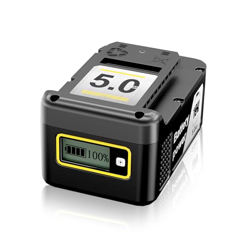 18V 5.0Ah Ersatzakku für Kärcher Battery Power 18/50 Akku Kompatibel mit Kärcher 18V Battery Power Werkzeugen von DSANKE