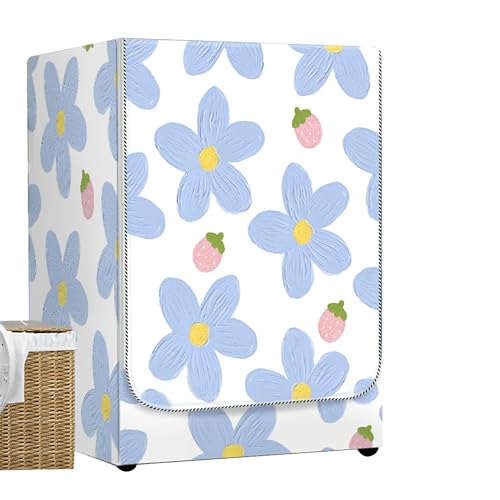 Waschtrockner-Abdeckungen für Frontlader, Blumenmuster, wasserdicht, staubdicht, für den Außenbereich, strapazierfähig, Oxford-Sonnenschutz, wärmeisoliert, Waschmaschinenschutz, Reißverschluss für Waschtrockner-Abdeckungen für Frontlader, Blumenmuster, wasserdicht, staubdicht, für den Außenbereich, strapazierfähig, Oxford-Sonnenschutz, wärmeisoliert, Waschmaschinenschutz, Reißverschluss für von DSAoTeng
