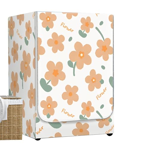 Waschtrockner-Abdeckungen für Frontlader, Blumenmuster, wasserdicht, staubdicht, für den Außenbereich, strapazierfähig, Oxford-Sonnenschutz, wärmeisoliert, Waschmaschinenschutz, Reißverschluss für Waschtrockner-Abdeckungen für Frontlader, Blumenmuster, wasserdicht, staubdicht, für den Außenbereich, strapazierfähig, Oxford-Sonnenschutz, wärmeisoliert, Waschmaschinenschutz, Reißverschluss für von DSAoTeng