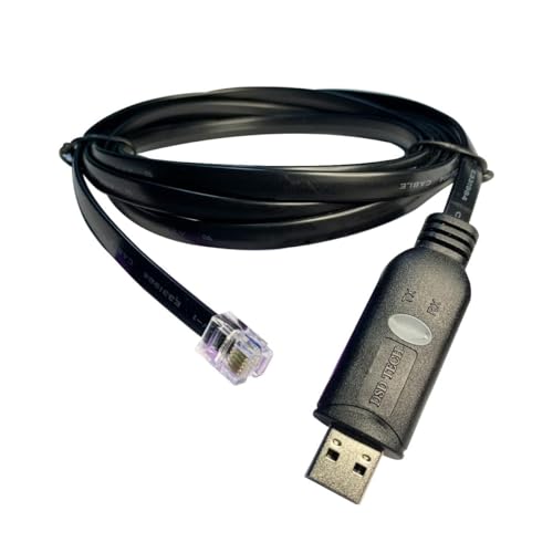 DSD TECH SH-RJ12C USB zu RJ12 6P4C RS232 Serielles Kabel mit PI2303GT Chip von DSD TECH