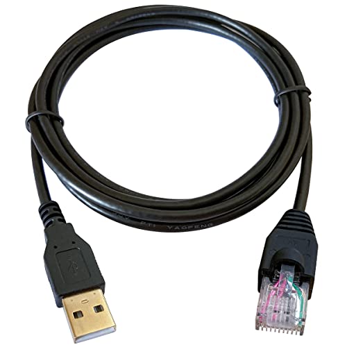 DSD TECH SH-RJ50A USB-zu-RJ50 10-PIN-Kabel für APC-USV-Geräte Äquivalent zu AP9827(1.8M/6FT) von DSD TECH
