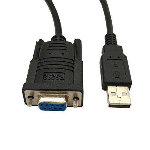DSD TECH SH-RS232G USB zu seriellem DB9-Buchse Kabel Eingebauter FTDI FT232RL-Chip von DSD TECH