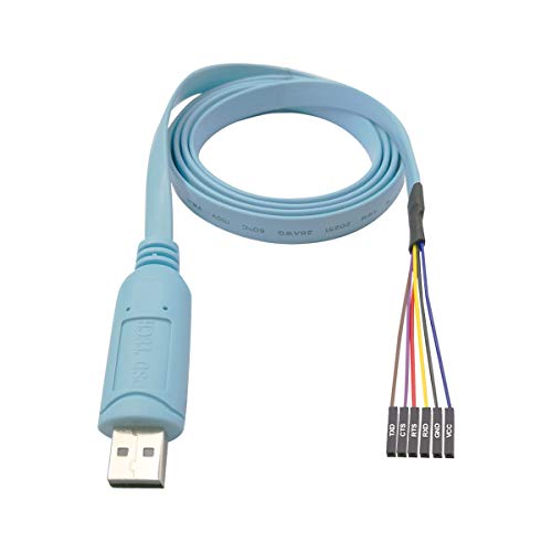 DSD TECH SH-U09BL USB an TTL serielle Kabel mit CP2102N Chip 1.2M/4FT von DSD TECH