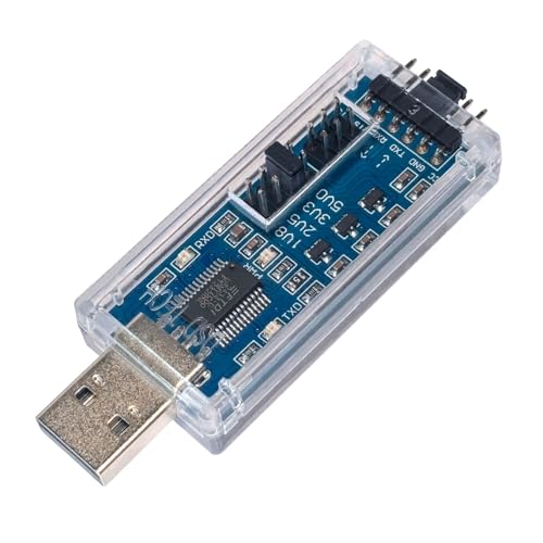 DSD TECH SH-U09C5 USB zu TTL UART Konverter Kabel mit FTDI Chip Unterstützung 5V 3.3V 2.5V 1.8V TTL von DSD TECH