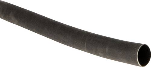 DSG Canusa 2800024952 Schrumpfschlauch ohne Kleber Schwarz 2.40mm 1.20mm Schrumpfrate:2:1 1.22m von DSG CANUSA