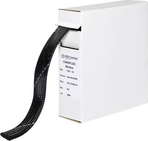 DSG Canusa 8694010951 Geflechtschlauch Schwarz Polyester 10 bis 15mm 10m DSG Canusa 8694010951 Geflechtschlauch Schwarz Polyester 10 bis 15mm 10m von DSG CANUSA