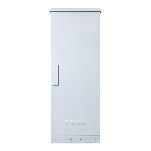 22HE 19 Zoll Outdoor Serverschrank - (BxTxH) 600 x 800 x 1200mm - Weiß - Traglast 800 kg von DSIT
