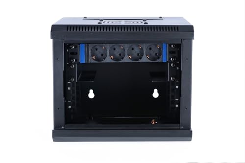 DSIT 10 Zoll Set: 4HE Netzwerkschrank zur Wandmontage – Rackschienen – Steckdosenleiste DSIT 10 Zoll Set: 4HE Netzwerkschrank zur Wandmontage – Rackschienen – Steckdosenleiste von DSIT