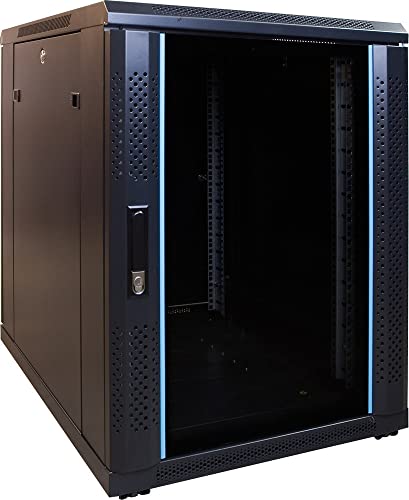 15U Mini serverkast met glazen deur 600x600x860mm (BxDxH) von DSIT