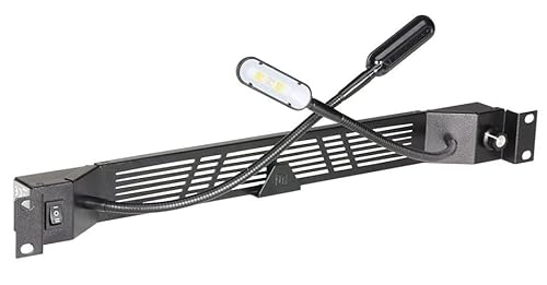 19 Zoll Gooseneck LED Beleuchtung + Dimmer - Weiß/Blau - Schwarz von DSIT