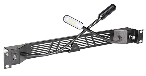 DSIT 19 Zoll Gooseneck LED Beleuchtung + Dimmer - Weiß/Blau - Schwarz von DSIT