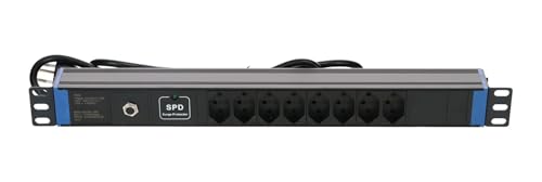 19 Zoll Schweizer Steckdosenleiste Surge Protection Device - 8-Fach 19 Zoll Schweizer Steckdosenleiste Surge Protection Device - 8-Fach von DSIT