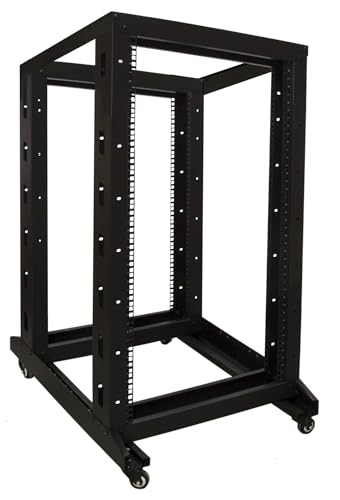 22 HE - 19 Zoll Rackschrank auf Rollen - unmontiert - (BxTxH) 600 x 800 x 1200mm - Schwarz von DSIT