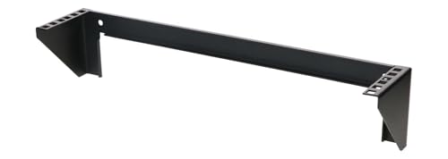 2HE - 19 Zoll vertikaler Wand-Montagerahmen - Schwarz - Traglast 15 kg 2HE - 19 Zoll vertikaler Wand-Montagerahmen - Schwarz - Traglast 15 kg von DSIT