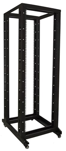 37 HE - 19 Zoll Rackschrank auf Rollen - unmontiert - (BxTxH) 600 x 800 x 1800mm - Schwarz von DSIT