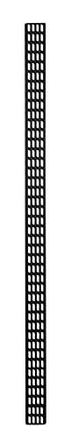 DSIT 42HE vertikale Kabelführungsleiste - 10 cm breit von DSIT