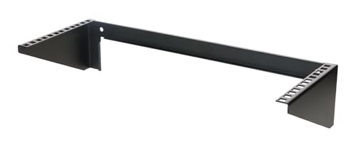 4HE - 19 Zoll vertikaler Wand-Montagerahmen - Schwarz - Traglast 15 kg 4HE - 19 Zoll vertikaler Wand-Montagerahmen - Schwarz - Traglast 15 kg von DSIT