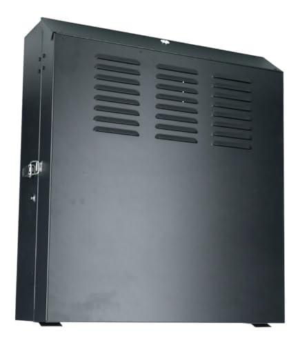 8HE Netzwerkschrank flach - Schwarz 8HE Netzwerkschrank flach - Schwarz von DSIT