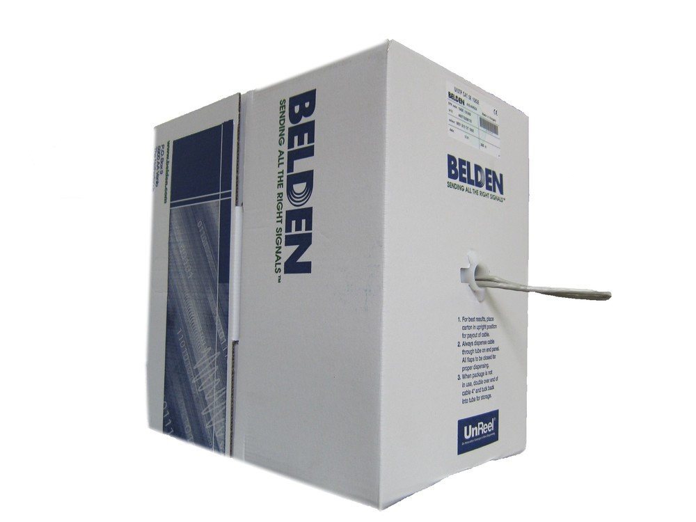 DSIT CAT 5e Belden Kabel LSOH - 4X2XAWG 24/1 - Starrleiter - 100% Kupfer - Netzwerkkabel, (30500 cm) von DSIT
