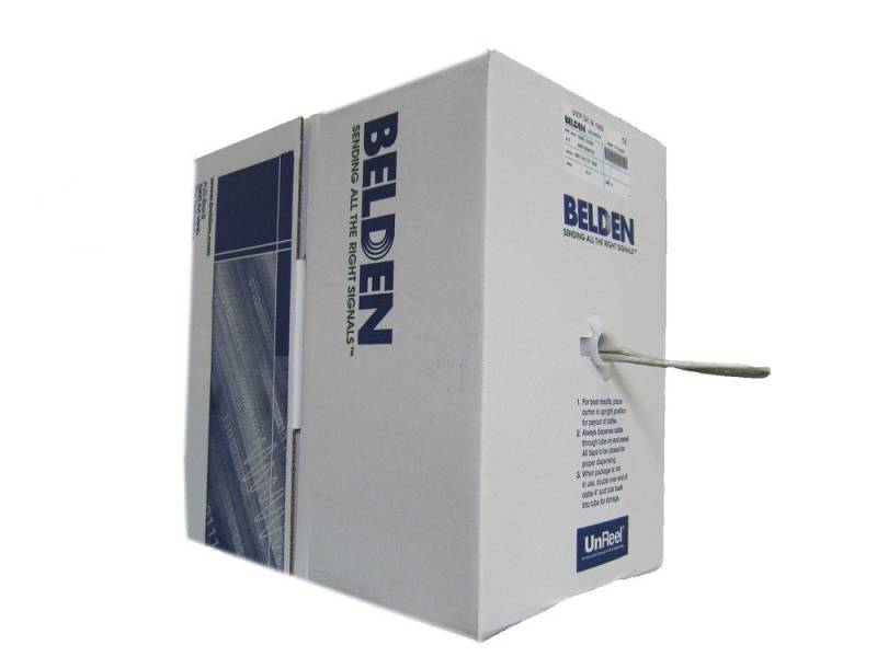 DSIT CAT 5e Belden Kabel LSOH - 4X2XAWG 24/1 - Starrleiter - 100% Kupfer - Netzwerkkabel, (30500 cm) von DSIT