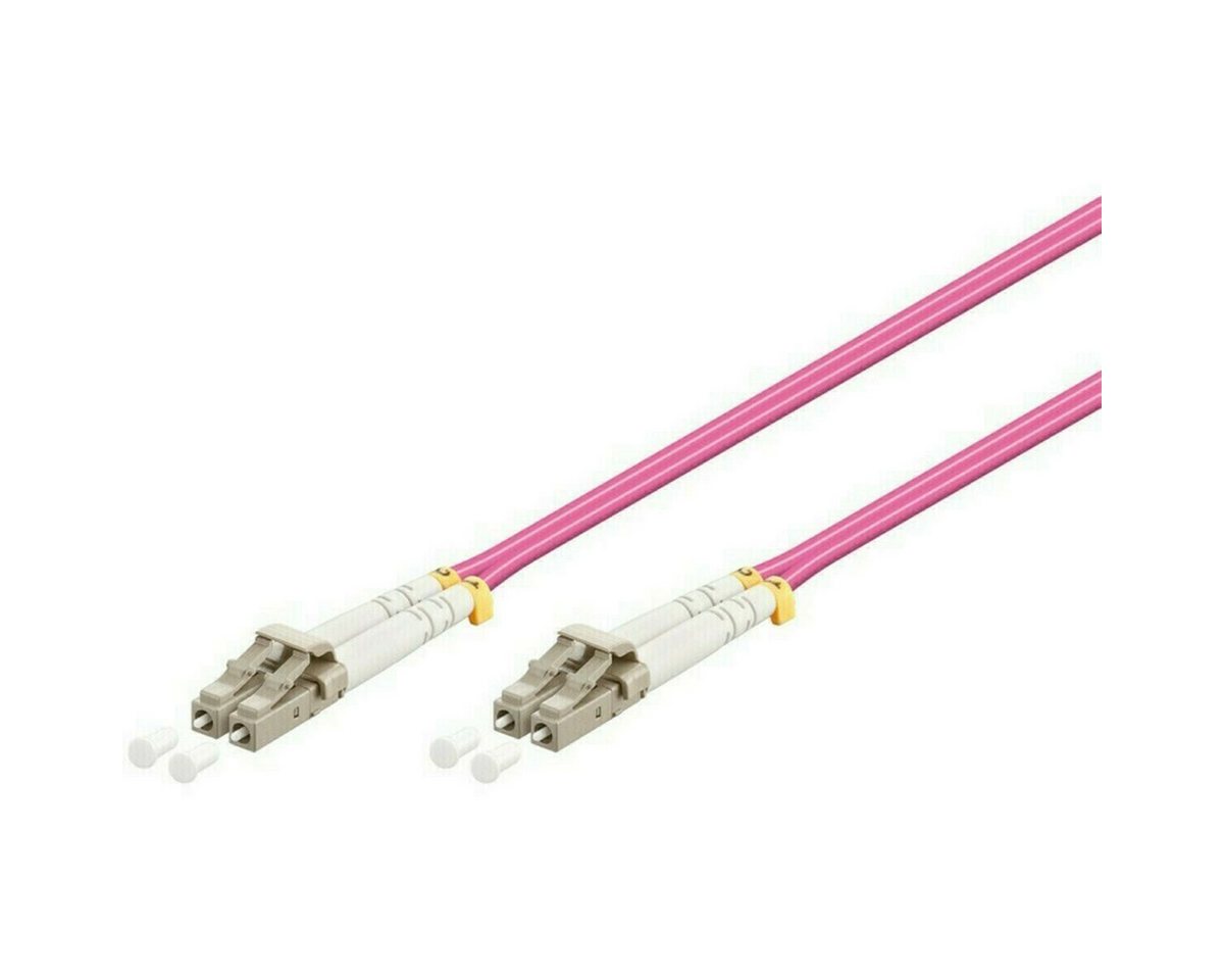 DSIT Glasfaserkabel LC-LC OM4 Duplex Patchkabel – 5 Meter Glasfaserkabel, (500 cm) von DSIT