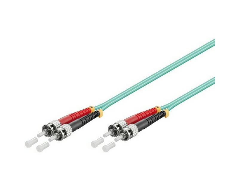DSIT Glasfaserkabel ST-ST OM3 Duplex Patchkabel – 20 Meter Glasfaserkabel, (2000 cm) von DSIT