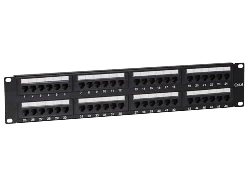 DSIT Patchpanel 19 Zoll CAT6 UTP - 48 ports von DSIT