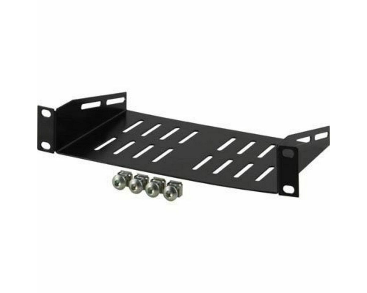 DSIT Serverschrank 10” Fachboden, 1 HE, für 10” Serverschränke, Schwarz, (BxTxH) 250 x von DSIT