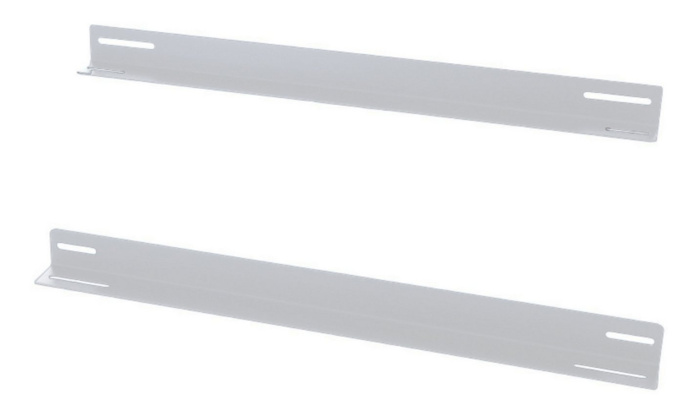 DSIT Serverschrank 19” Rackschienen für 450mm tiefe Wandschränke - weiß von DSIT