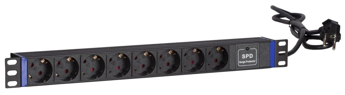 DSIT Serverschrank 19” Steckdosenleiste - 8-fach - Surge Protection Device DSIT Serverschrank 19” Steckdosenleiste - 8-fach - Surge Protection Device von DSIT