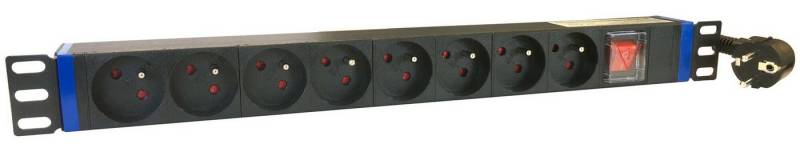 DSIT Serverschrank 19” Steckdosenleiste mit Erdungsstift von DSIT