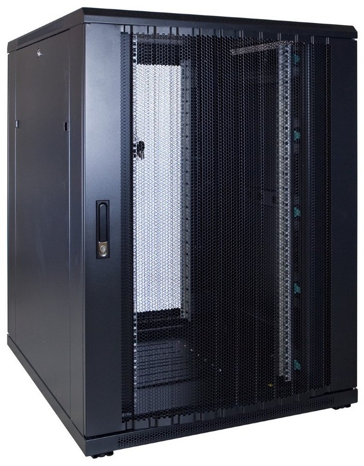 DSIT Serverschrank 22 HE 19” Serverschrank, mit perforierter Fronttür (BxTxH) 800 x 1000 von DSIT
