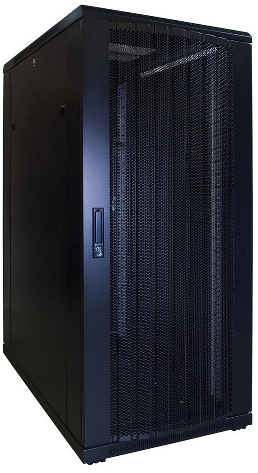 DSIT Serverschrank 27 HE 19” Serverschrank, mit perforierter Fronttür (BxTxH) 600 x 1000 von DSIT