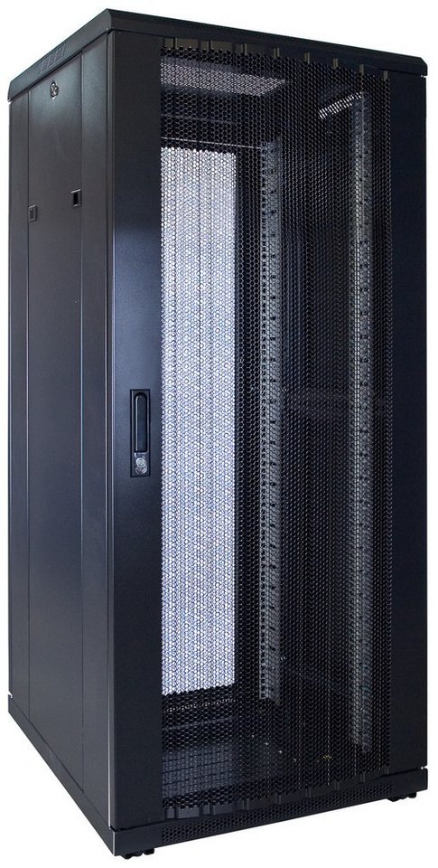 DSIT Serverschrank 27 HE 19” Serverschrank, mit perforierter Fronttür (BxTxH) 600 x 600 x von DSIT