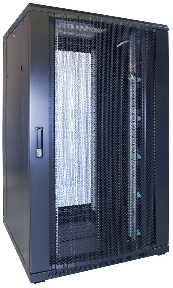 DSIT Serverschrank 27 HE 19” Serverschrank, mit perforierter Fronttür (BxTxH) 800 x 800 x von DSIT