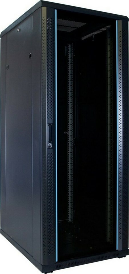 DSIT Serverschrank 32 HE 19” Serverschrank, mit Glastür (BxTxH) 600 x 800 x 1600mm von DSIT