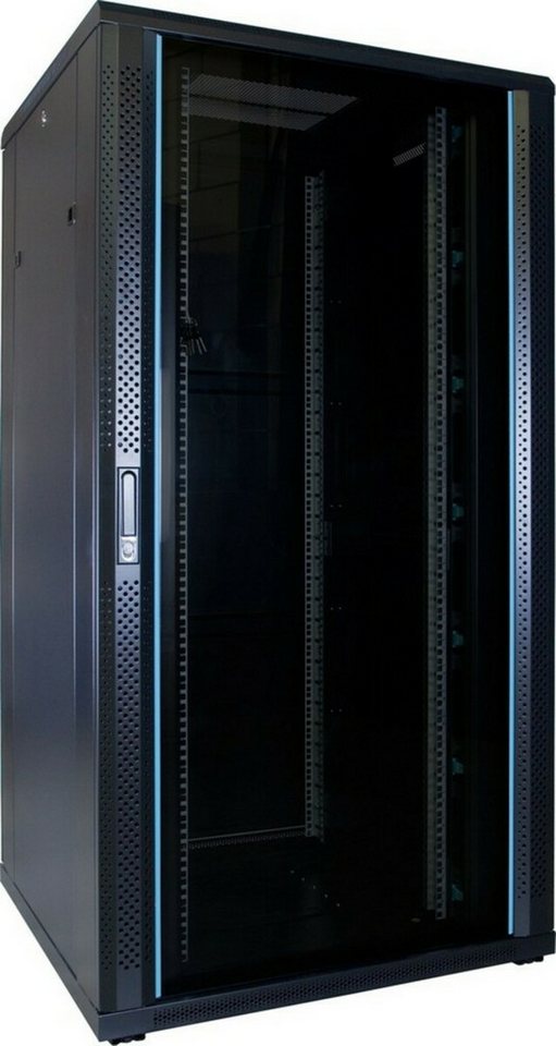 DSIT Serverschrank 32 HE 19” Serverschrank, mit Glastür (BxTxH) 800 x 800 x 1600mm von DSIT