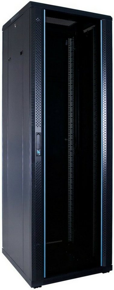 DSIT Serverschrank 37 HE 19” Serverschrank, mit Glastür (BxTxH) 600 x 600 x 1800mm von DSIT