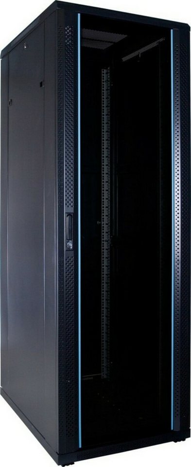 DSIT Serverschrank 37 HE 19” Serverschrank, mit Glastür (BxTxH) 600 x 800 x 1800mm von DSIT