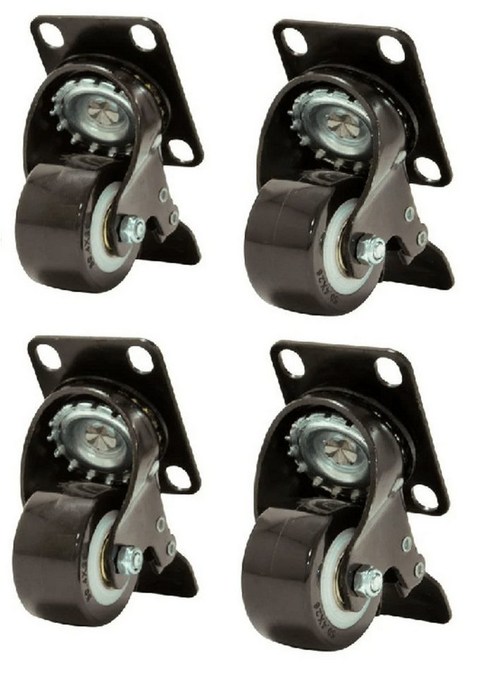DSIT Serverschrank 4 Stück Rollen mit Bremse für alle Serverschränke DSIT Serverschrank 4 Stück Rollen mit Bremse für alle Serverschränke von DSIT