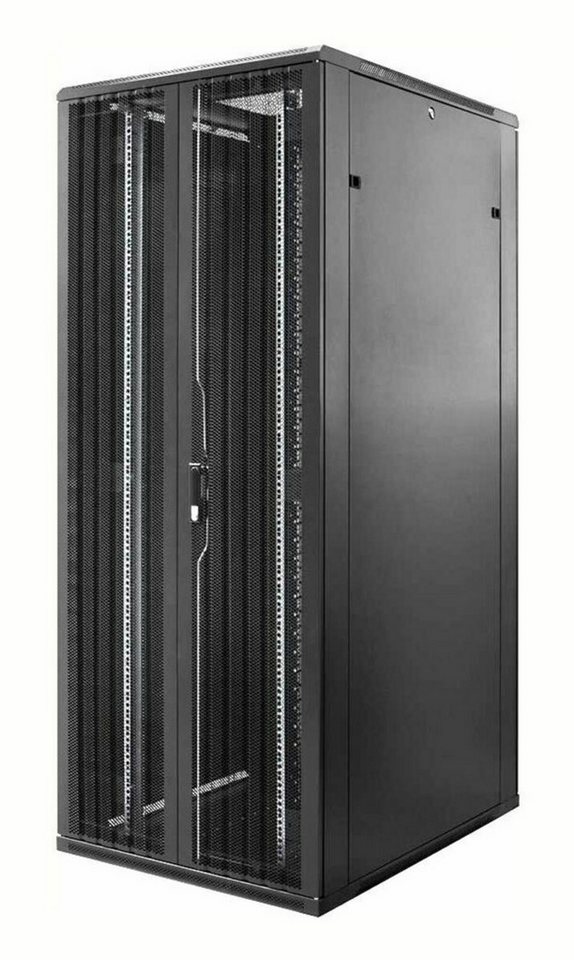 DSIT Serverschrank 47 HE 19” Serverschrank, mit perforierter Doppelflügeltüren vorne und DSIT Serverschrank 47 HE 19” Serverschrank, mit perforierter Doppelflügeltüren vorne und von DSIT