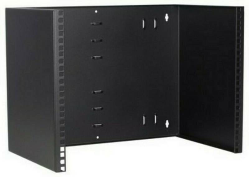 DSIT Serverschrank 8 HE, 19” Montagerahmen für Wandbefestigungen ohne Schaniere - 300mm von DSIT