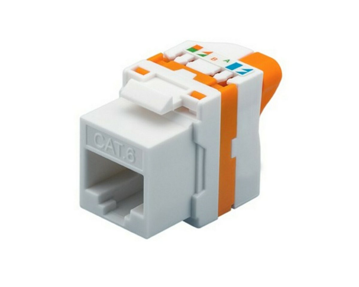 DSIT Serverschrank CAT6 UTP Keystone Netzwerkstecker - Toolless Twist DSIT Serverschrank CAT6 UTP Keystone Netzwerkstecker - Toolless Twist von DSIT