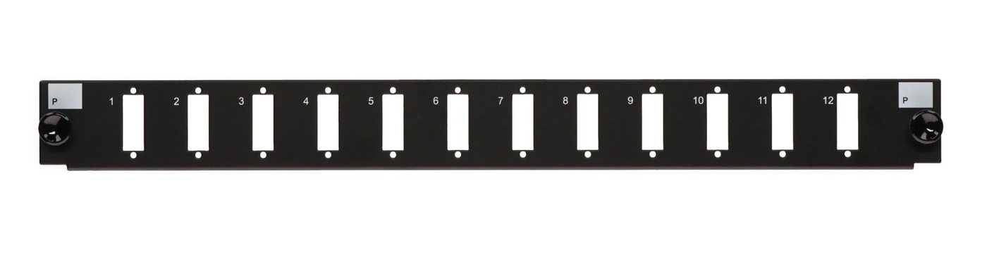 DSIT Serverschrank Front LC/SC 12 Ports, schwarz Quad/Duplex für 19" Spleißbox DSIT Serverschrank Front LC/SC 12 Ports, schwarz Quad/Duplex für 19" Spleißbox von DSIT